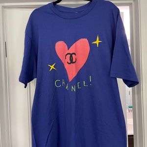 Mega Yacht Chanel Shirt Purple XL